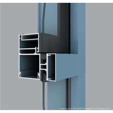 Extrusion de profils en aluminium de façade